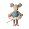 Beach mice, Little Sister with Swim Ring | Beach Collection by Maileg - Maude Kids Decor