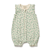 Organic Drop Needle Cotton Ruffle Zipsuit by Wilson + Frenchy - Maude Kids Decor