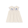 Seersucker Collar Romper Dress by Garbo & Friends - Maude Kids Decor