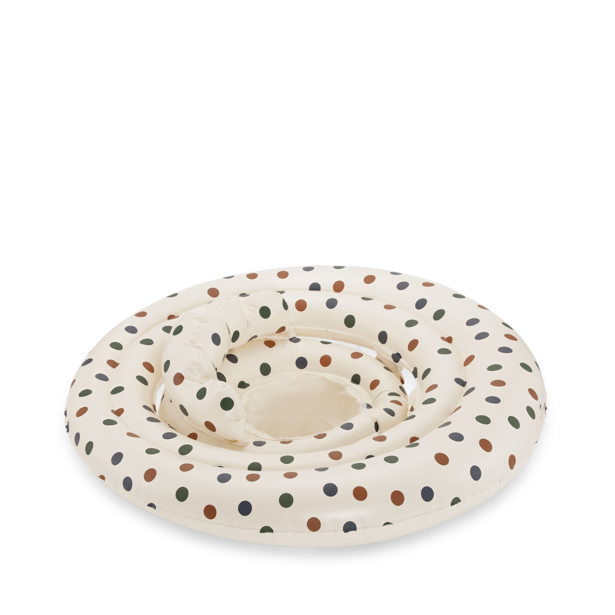 Konges Sløjd - Basic 2 Ring Pool Small Ks104670 - Navy Dot main image 0