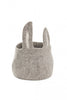 Bunny Pasu Felt Basket by Muskhane