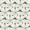 Flowers Twin Fitted Sheet by Swedish Linens - Maude Kids Decor