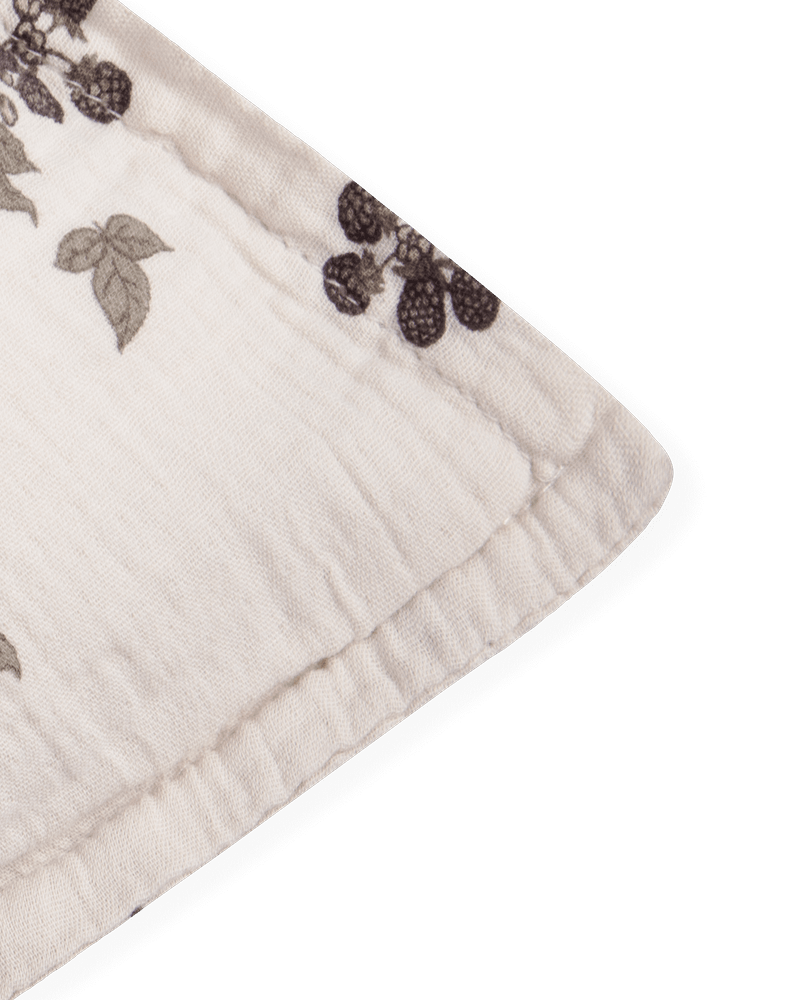 Muslin Single Pillowcase | Blackberry by Garbo & Friends - Maude Kids Decor
