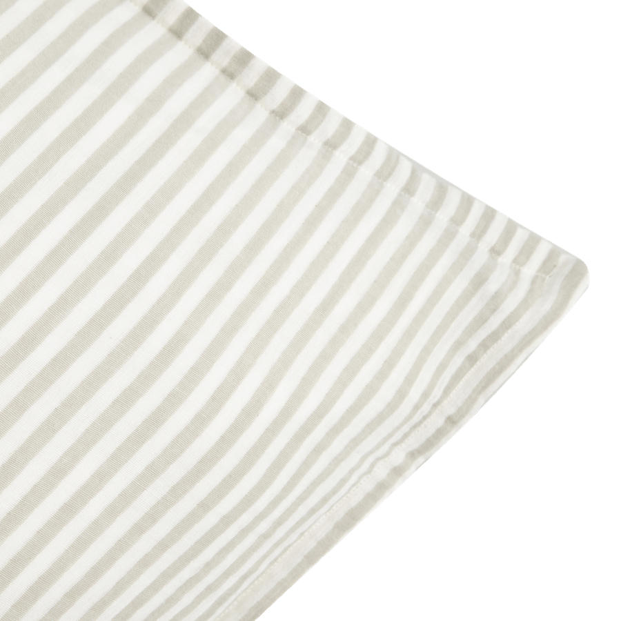 Muslin Single Pillowcase | Stripe Anjou by Garbo & Friends - Maude Kids Decor