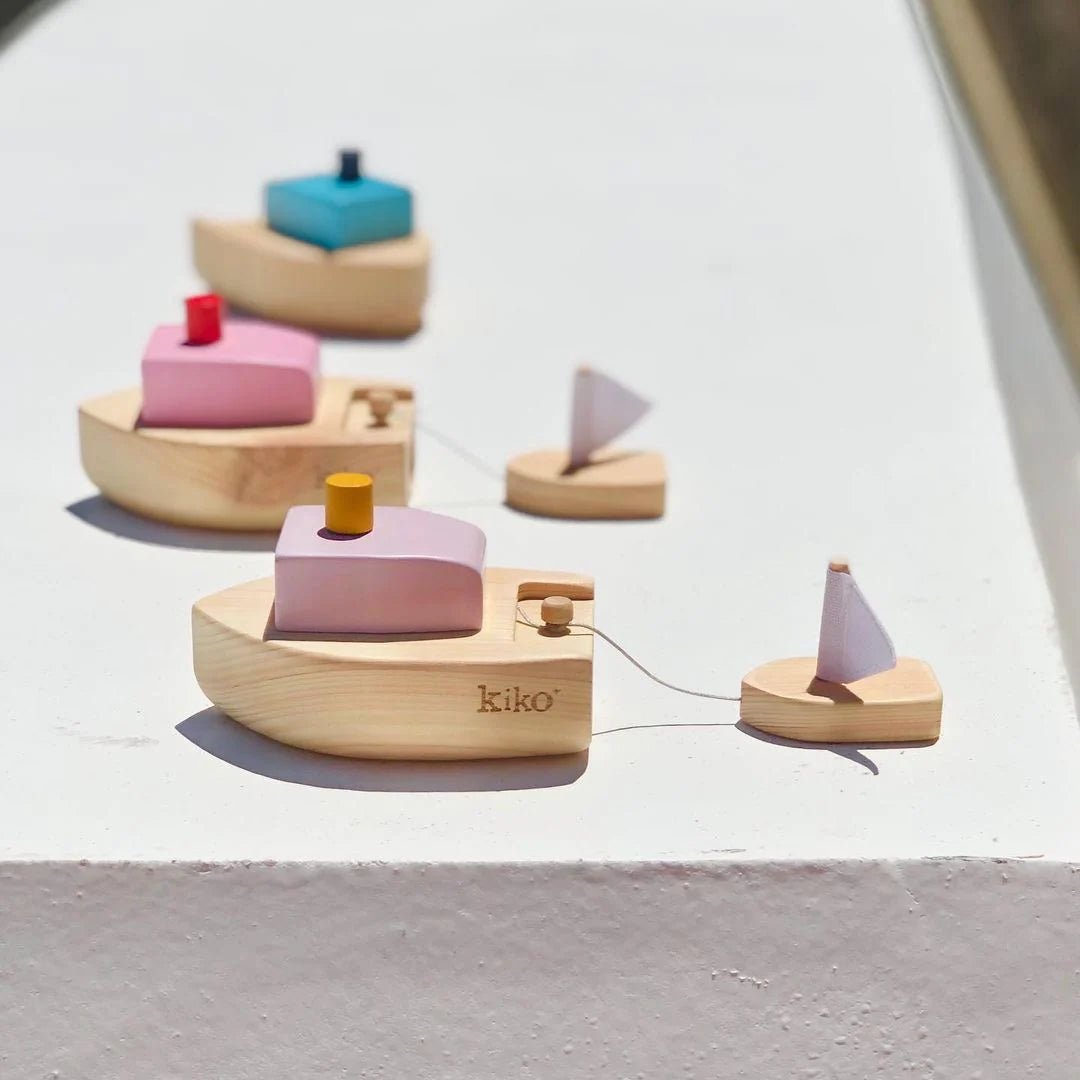Ofune Wind-Up Boat by Kiko+ & gg* - Maude Kids Decor