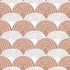 Rainbows Twin Fitted Sheet by Swedish Linens - Maude Kids Decor