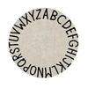 Round ABC Washable Rug by Lorena Canals - Maude Kids Decor