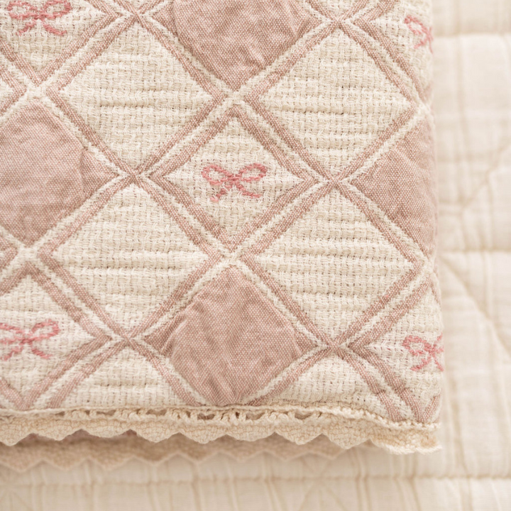 Patchwork Blanket | Bow by New Grain