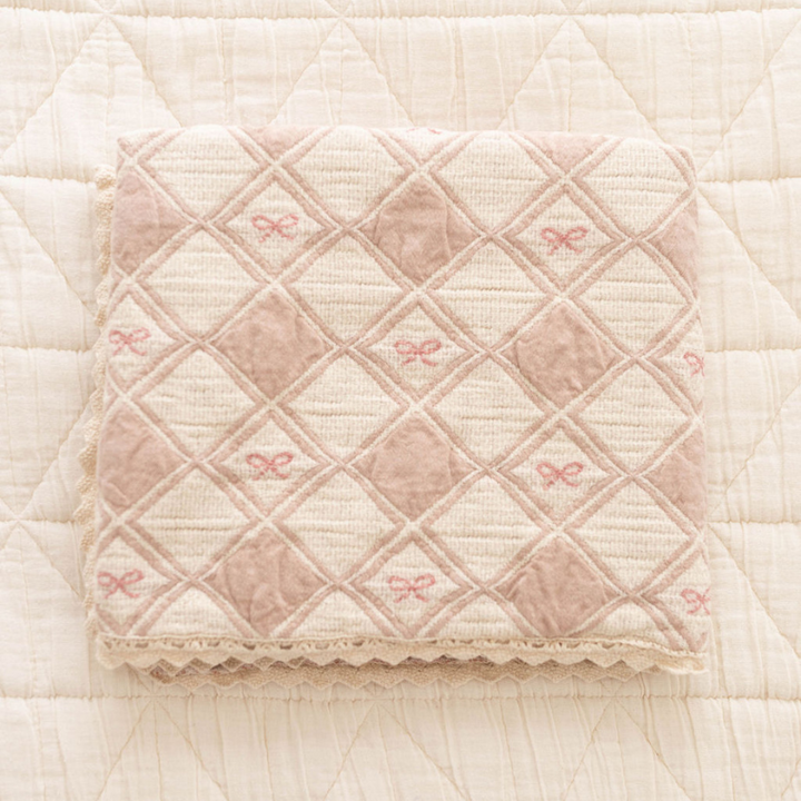 Patchwork Blanket | Bow by New Grain