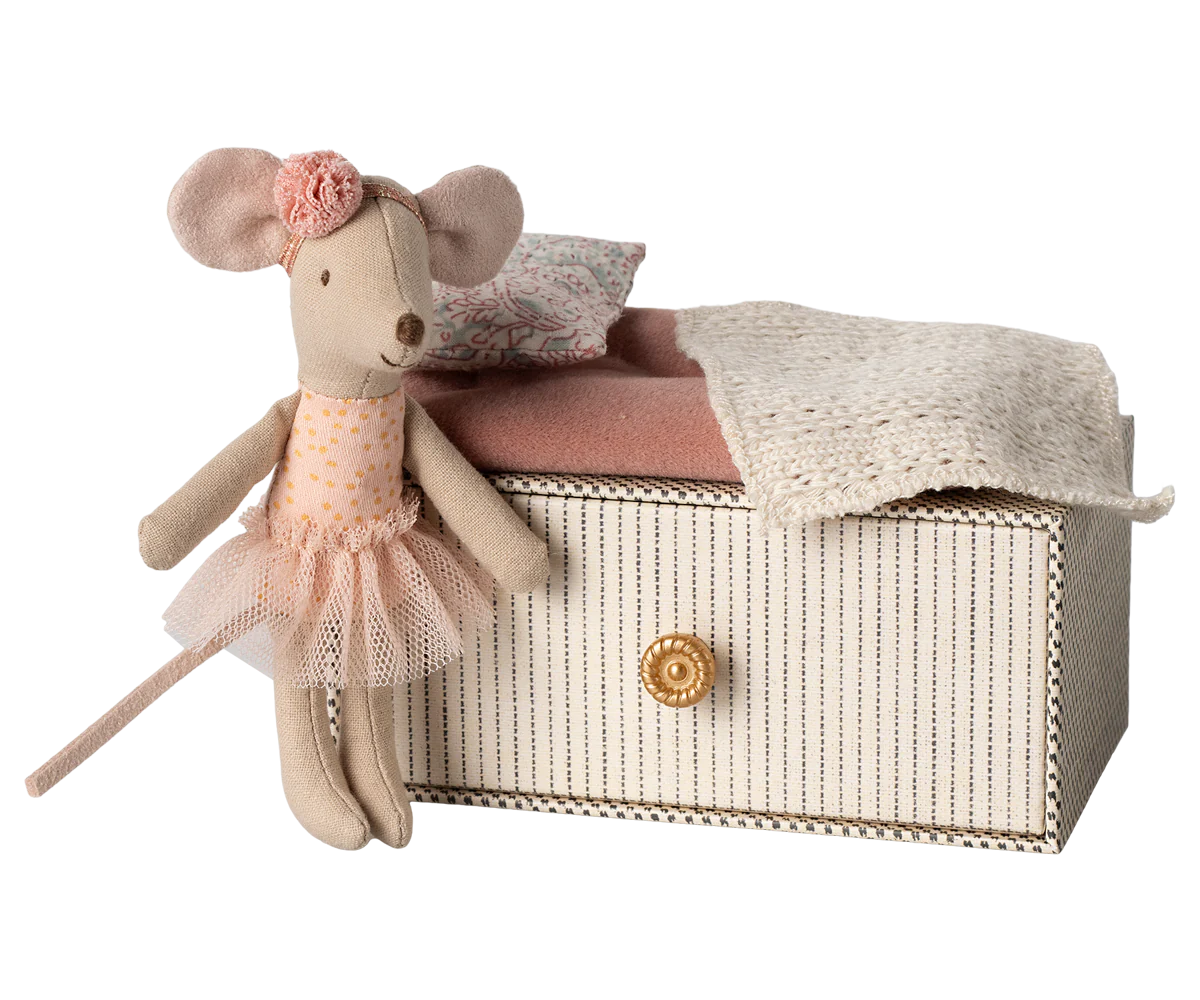 Dance Mouse in Daybed, Little Sister by Maileg