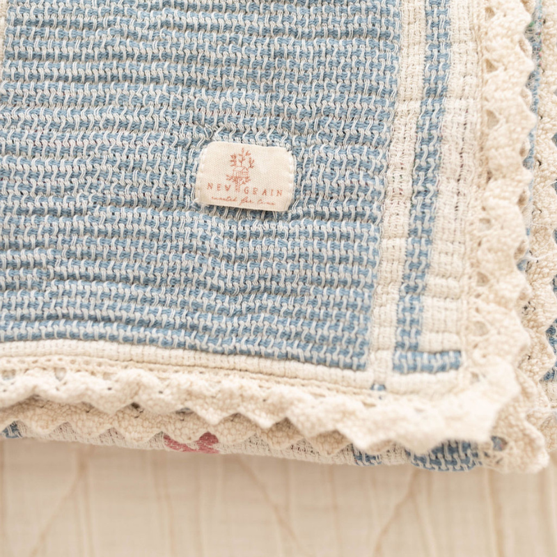 Patchwork Blanket | Spring Bloom by New Grain
