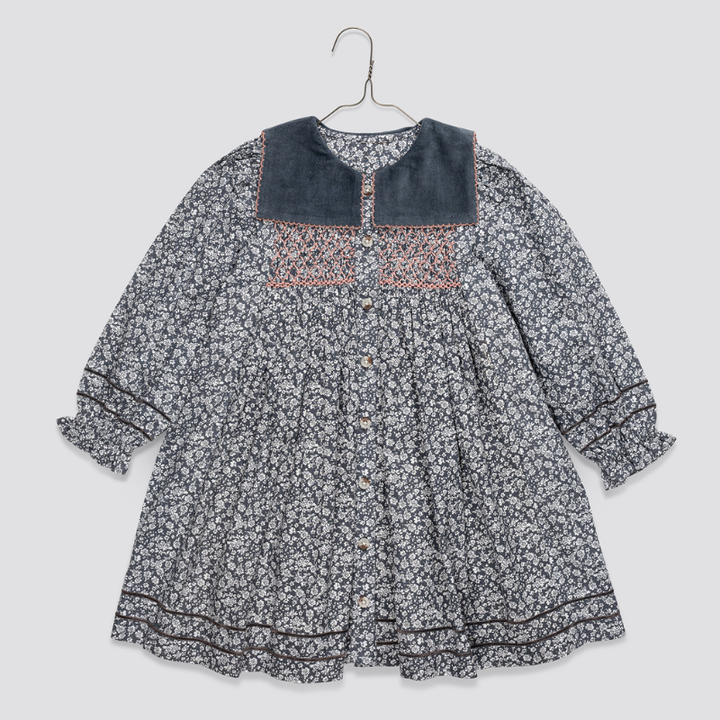 Elizabeth Dress | Barley Floral by Little Cotton Clothes