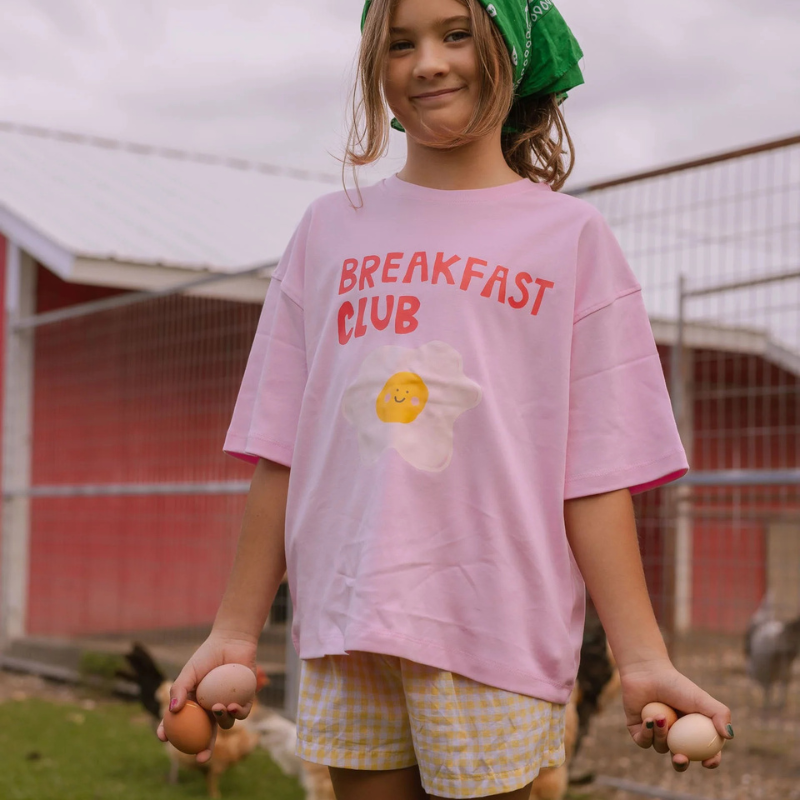 Breakfast Club Tee by Pigeon Said Please