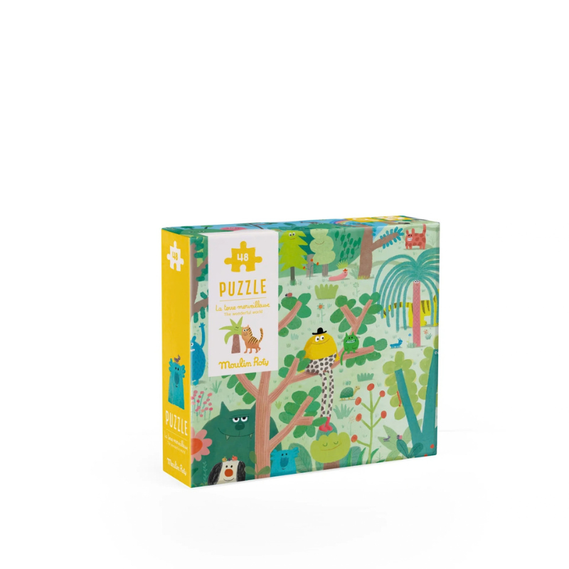 Schmouks Wonderful World Puzzle - 48 Piece Puzzle by Moulin Roty
