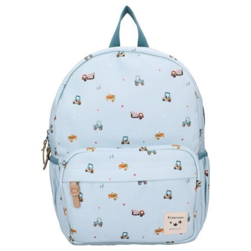 Little Story Kids Backpack (11.7L) | Blue Cars by Kidzroom