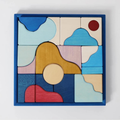 Tiny Art Collection: Small Building Set | Wave by Grimms Spiel und Holz Design