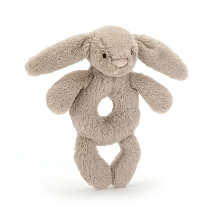 Bashful Bunny Ring Rattle by Jellycat
