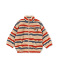 Jody Embroidery Teddy Jacket GRS | Tangerine Stripe by Konges Sløjd