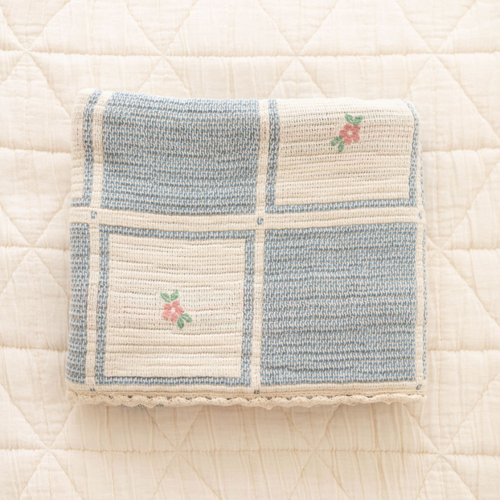 Patchwork Blanket | Spring Bloom by New Grain
