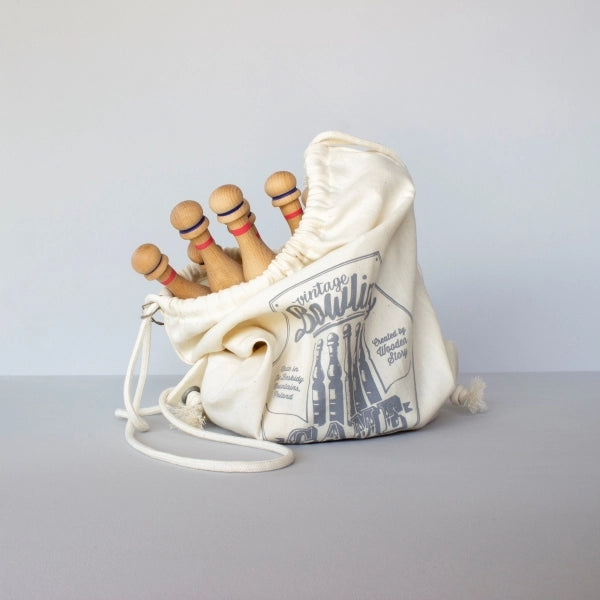 Wooden Bowling Set by Wooden Story