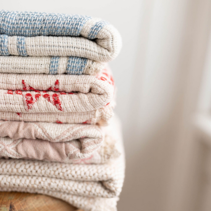 Patchwork Blanket | Bow by New Grain