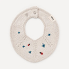 Knitted Baby Bib by Saga Copenhagen