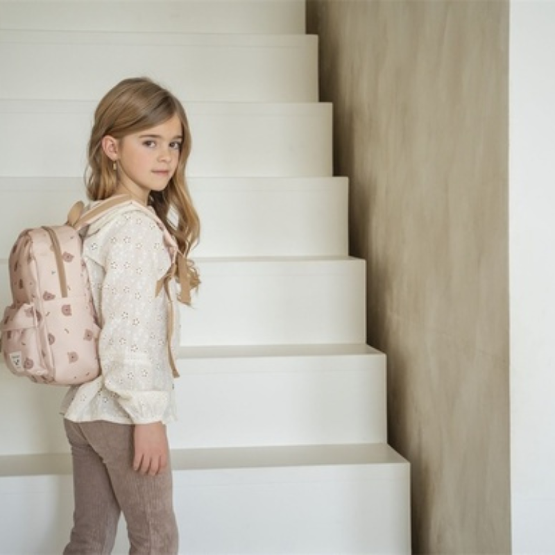Little Story Kids Backpack (7.3L) | Beige Bears by Kidzroom