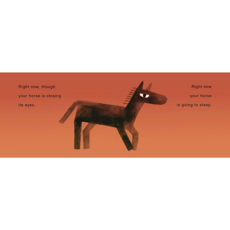 Your Horse (Canadian Edition): A Board Book with Minimalist Illustrations That Explores Imagination, Friendship, and Companionship by Jon Klassen