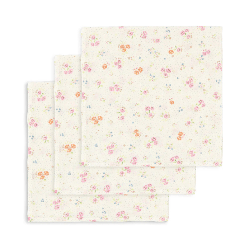 3 - Pack Muslin GOTS cloths by Konges Sløjd - Maude Kids Decor