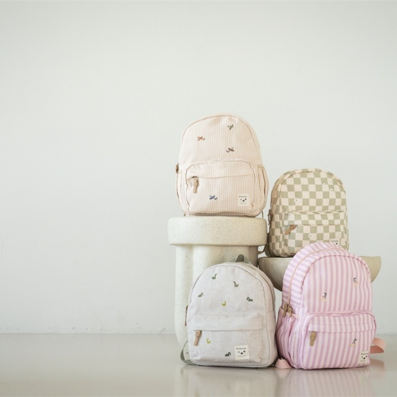Nostalgia Kids Backpack (7.3L) | Beige Dinosaurs by Kidzroom
