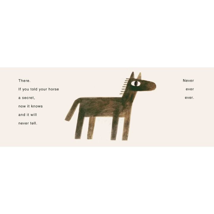 Your Horse (Canadian Edition): A Board Book with Minimalist Illustrations That Explores Imagination, Friendship, and Companionship by Jon Klassen