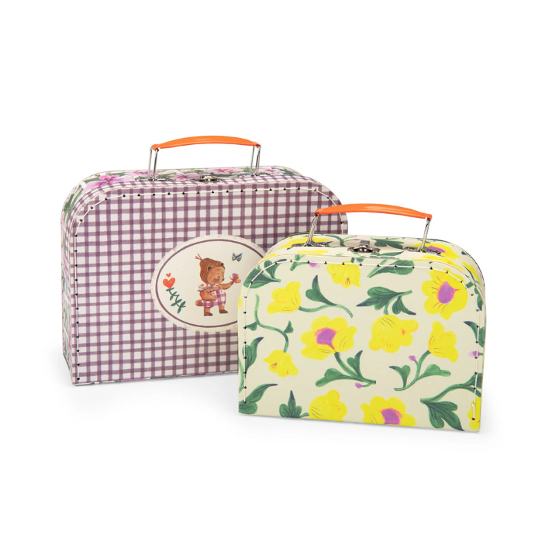 Les Minouchkas Suitcases (Set of 2) by Moulin Roty