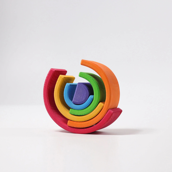 Element Rainbow Medium (6 pcs) by Grimms Spiel und Holz Design