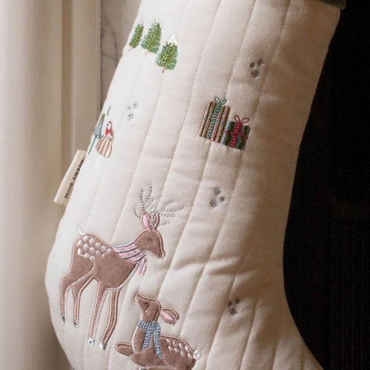 Christmas Stocking | Reindeer by Avery Row
