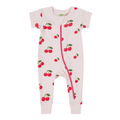 Organic 2-Way Zip Romper | Cherries by Parade Organics