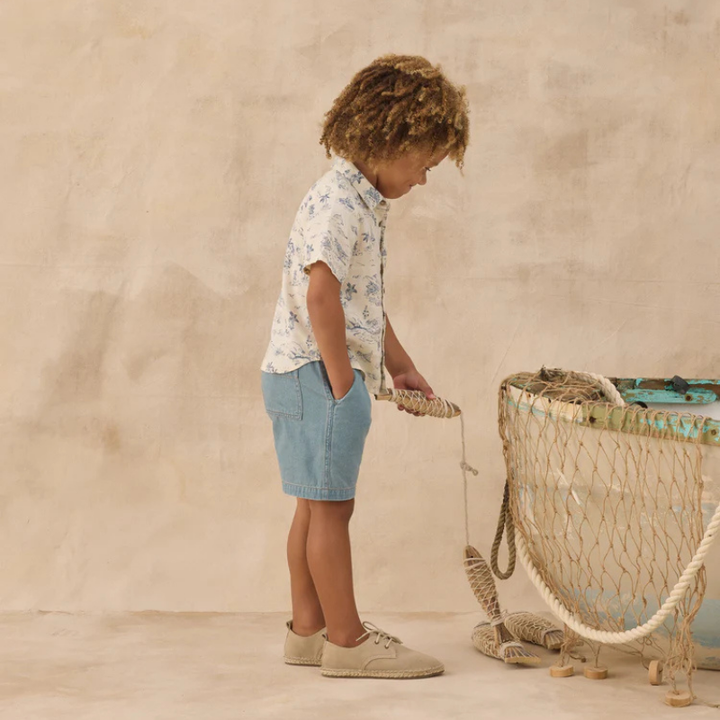 Dawson Short | Washed Blue by Rylee &amp; Cru