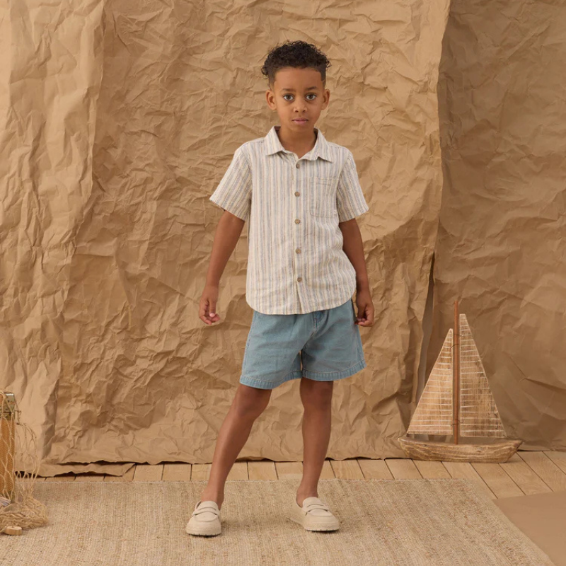 Dawson Short | Washed Blue by Rylee &amp; Cru