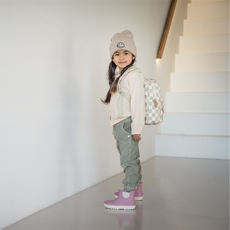 Nostalgia Kids Backpack (7.3L) | Green Check by Kidzroom