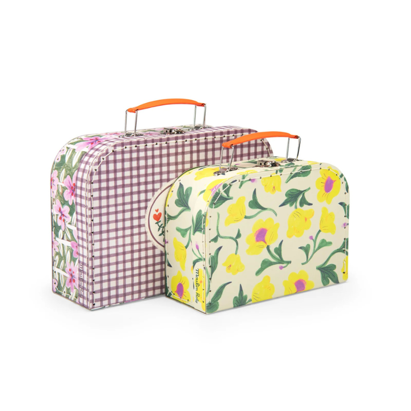 Les Minouchkas Suitcases (Set of 2) by Moulin Roty