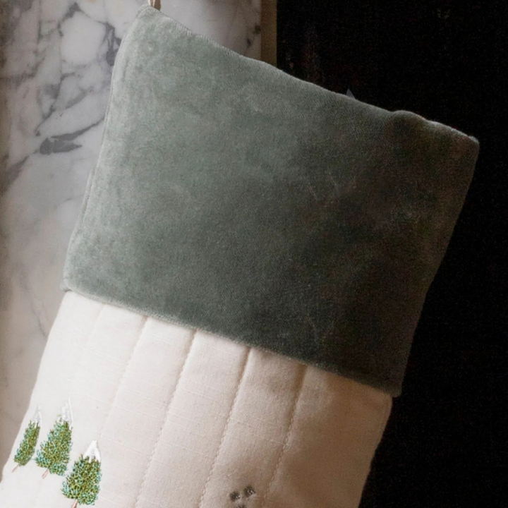 Christmas Stocking | Reindeer by Avery Row