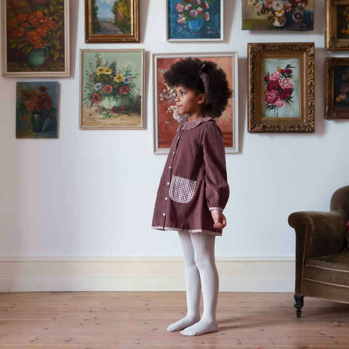 Velvet Jules Dress | Sugarplum by Little Cotton Clothes