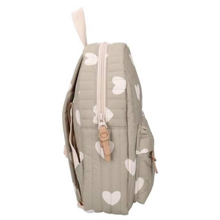 Wonderful Worlds Kids Backpack (7.3L) | Green Hearts by Kidzroom