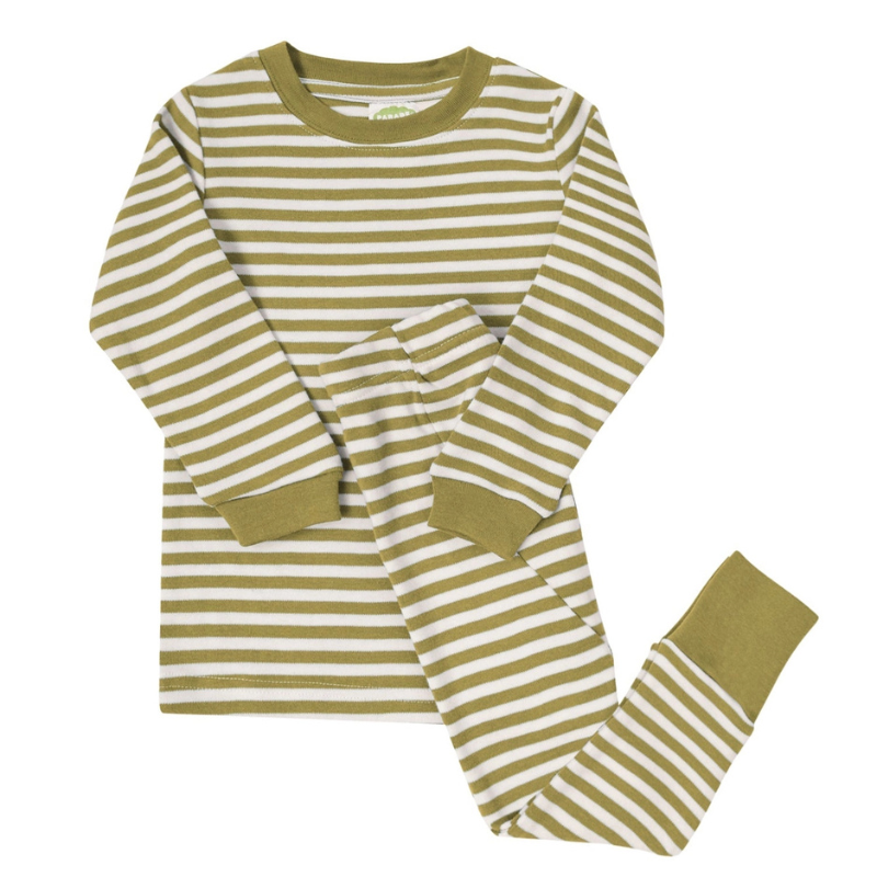 "My Jammies" Organic Kids Pyjamas | Striped by Parade Organics