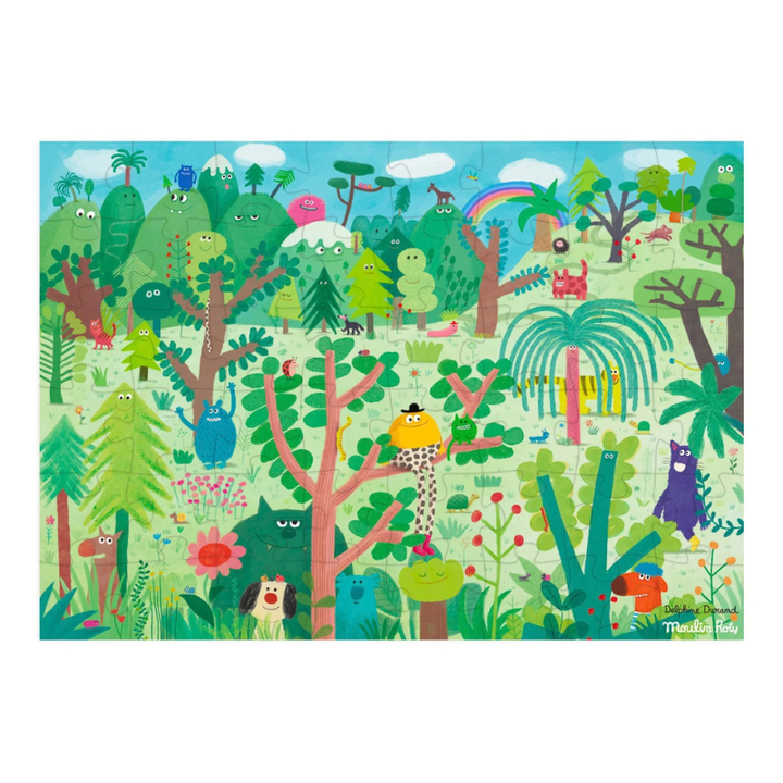 Schmouks Wonderful World Puzzle - 48 Piece Puzzle by Moulin Roty