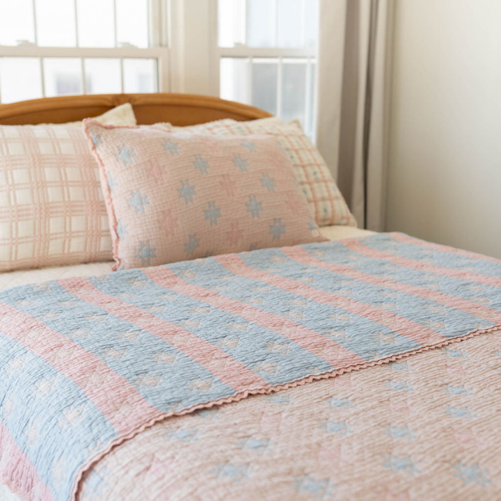 Twin Sunday Quilt | Peony by New Grain