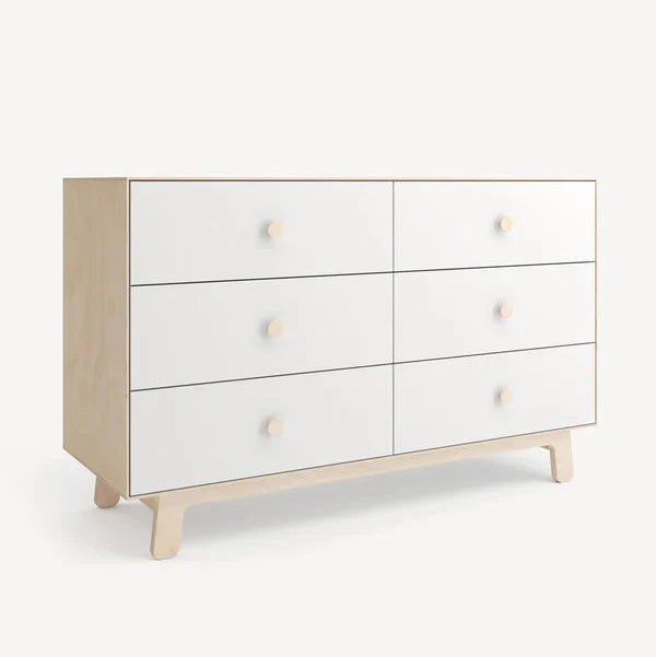 6 Drawer Dresser with Sparrow Base by Oeuf - Maude Kids Decor