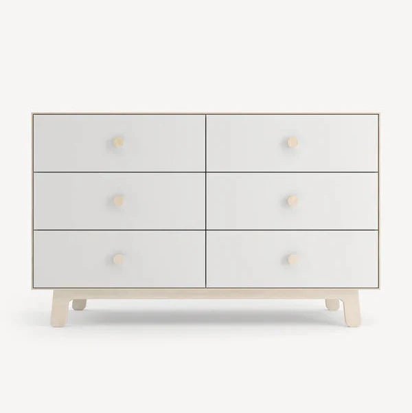 6 Drawer Dresser with Sparrow Base by Oeuf - Maude Kids Decor