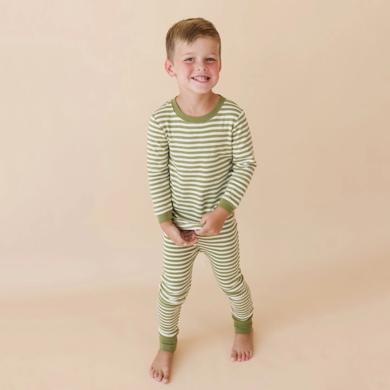 "My Jammies" Organic Kids Pyjamas | Striped by Parade Organics