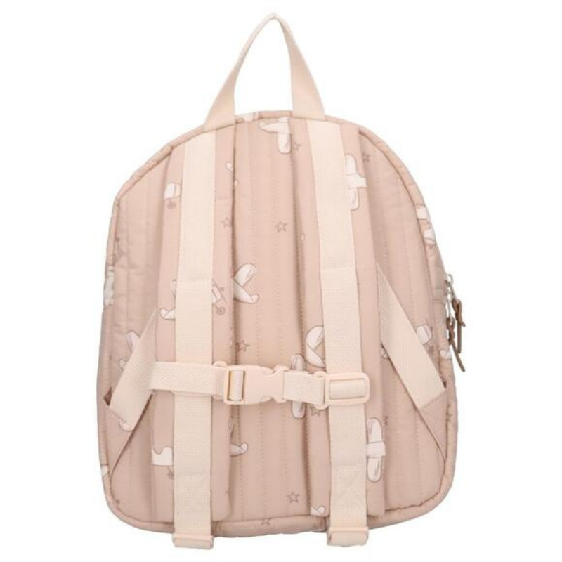 Wonderful Worlds Kids Backpack (7.3L) | Beige Airplanes by Kidzroom