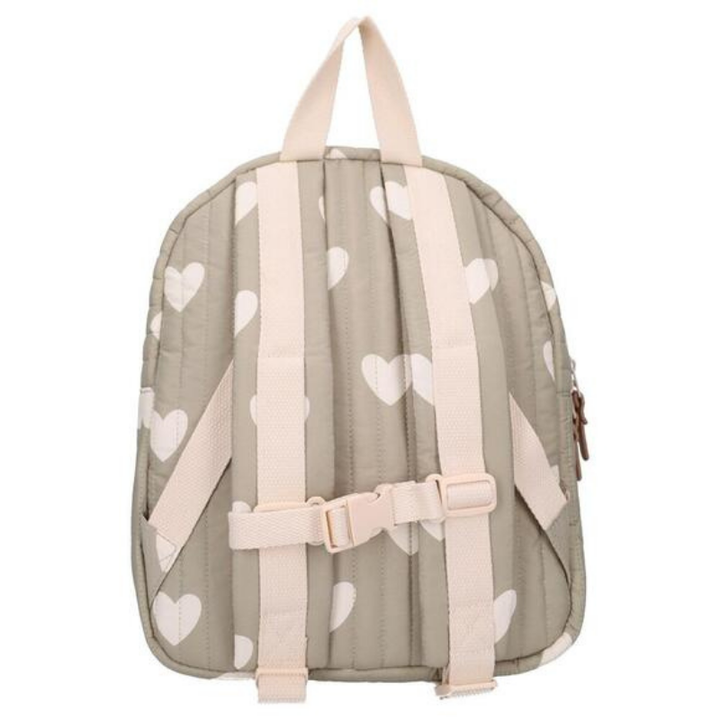 Wonderful Worlds Kids Backpack (7.3L) | Green Hearts by Kidzroom
